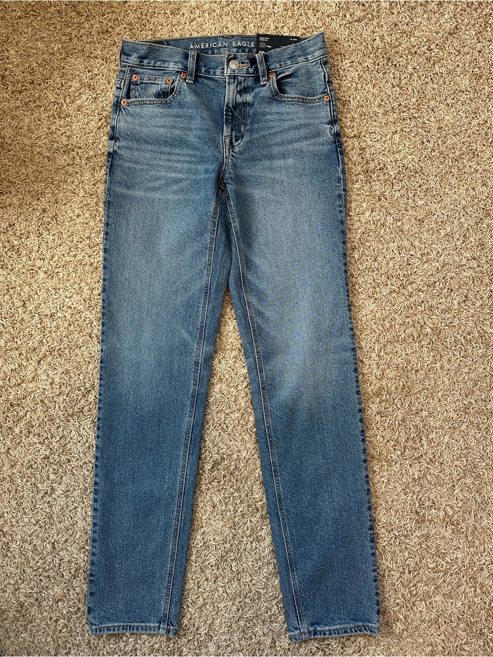 AE High-Waisted Straight Jean
